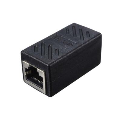 RJ45 Inline Coupler Cat7/Cat6/Cat5e Ethernet Network Connector- -US Cable E9G7