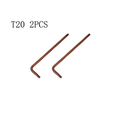 2PCS T30/T27/T20/T25/T10/T15 Double-End 2-way Torx Screwdriver Spanner Wrench