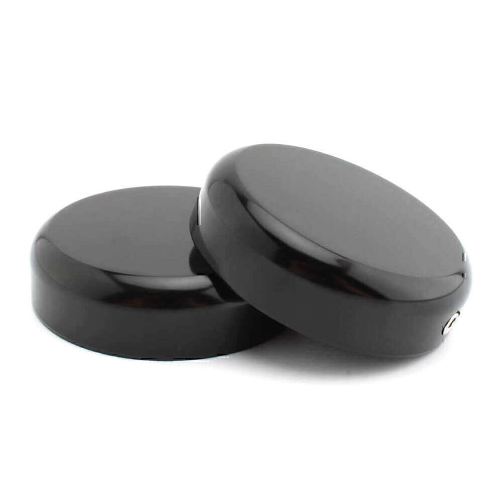 Gloss Black Upper Fork Caps FOR HARLEY SOFTAIL STREET BOB 2018-2020 FXBB Black