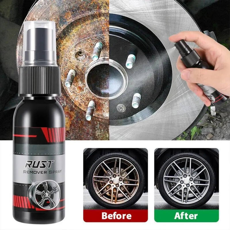 Car Metal Rust Remover Rust Derusting Spray Home Hub Anti-Rust Iron Cleaning