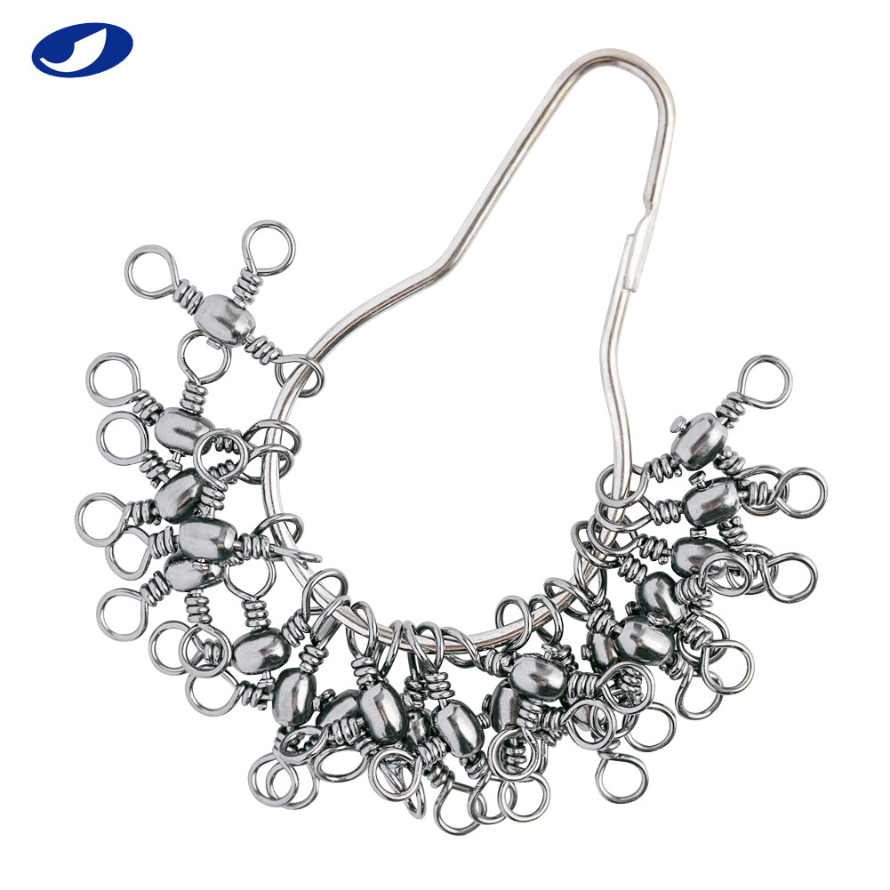 OCEAN CAT Three Way Cross-Line Barrel Swivel T-Turn Tackle Saltwater Fishing