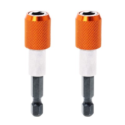 AUTOTOOLHOME 2 Pieces Quick Change Bit Holder Magnetic 1/4'' Hex Shank Drill B...