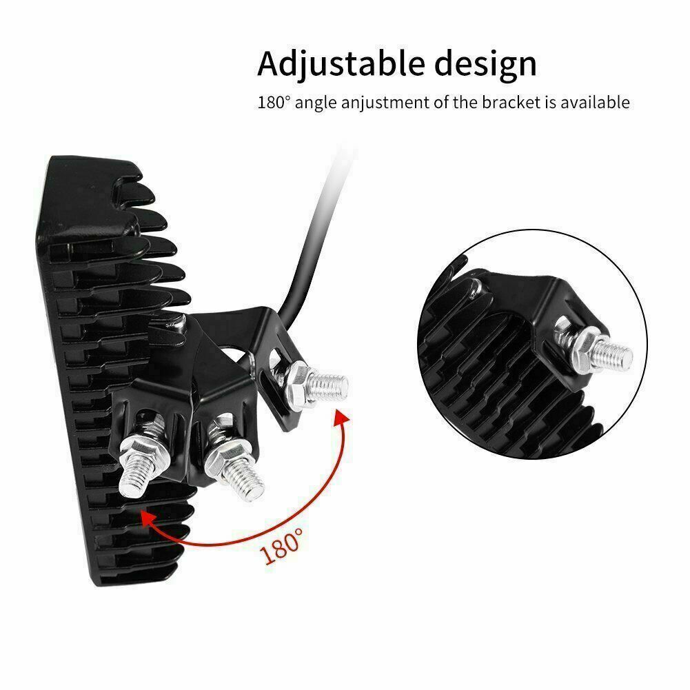 2x 48W LED Work Light Bar Flood Spot Lights Driving Lamp Offroad Car SUV 12V UK