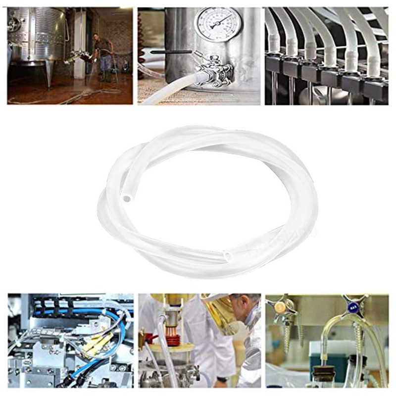 Hooshing Silicone Tubing 3Mm ID X 5Mm OD 10 Ft Food Grade Flexible Pure Silicone