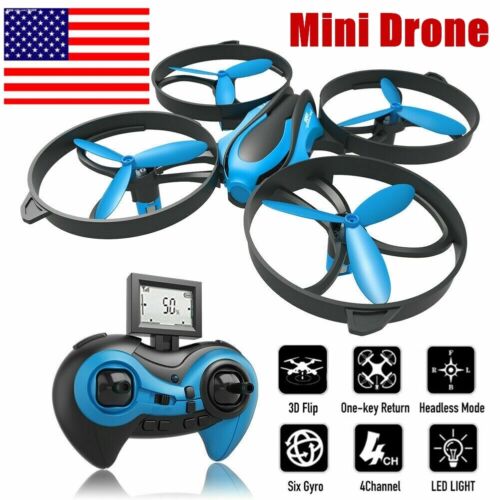  RC Drone Mini Small Light Altitude Hold 2.4Ghz  360° Flips Quadcopter Kids Gift