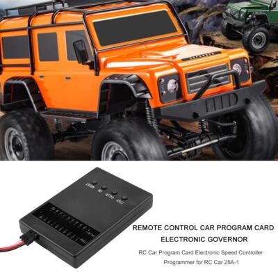 25A-120A Brushless Motor Waterproof ESC Programming Card for RC Car Crawler