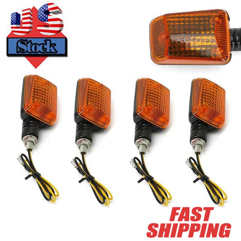 4 Motorcycle Turn Signals For Honda Nighthawk 250 650 750 Sh