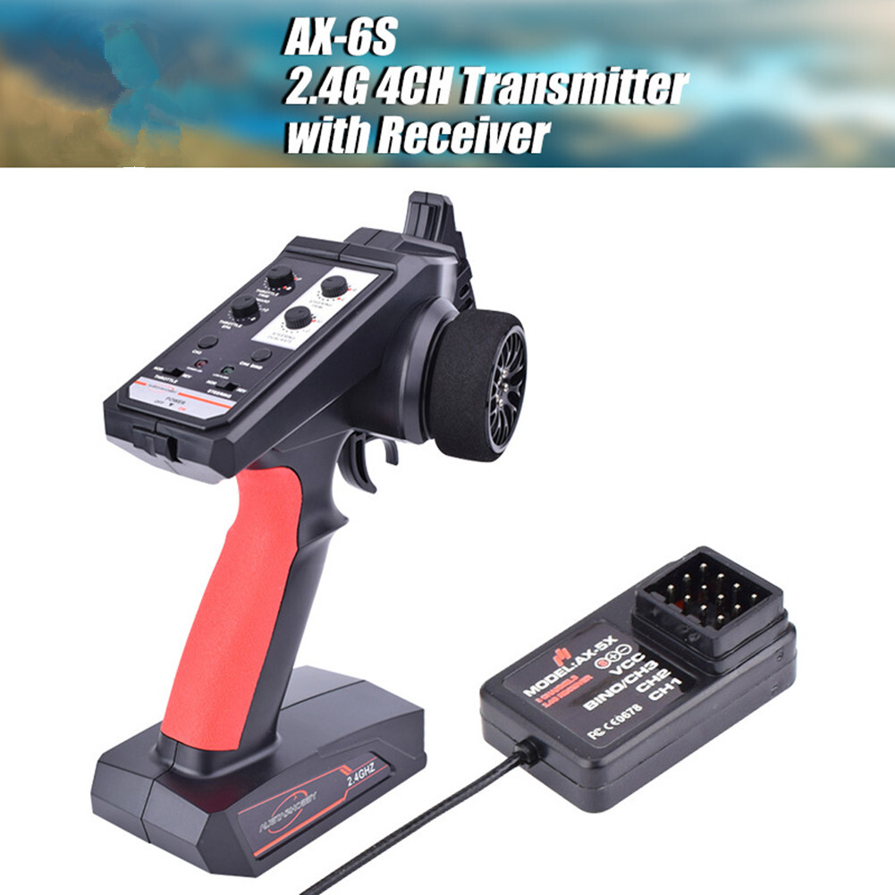Boat Remote Control Receiver Transmitter 4ch Led Indicator