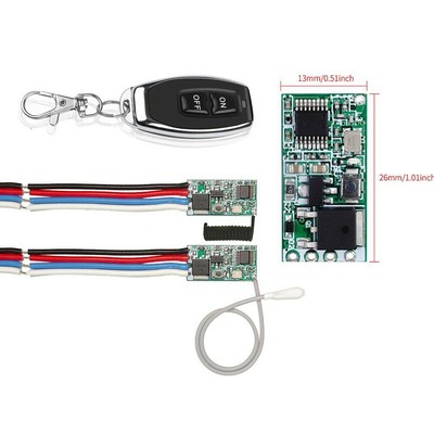 1 Set Di Telecomando + Telecomando senza Fili Interruttore Antenna Modulo 433MHZ