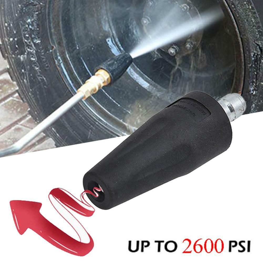 High Pressure Washer Jet Car Wash Dirt Blaster Rotating Turbo Nozzle Spray Ti &epsilon;&upsilon;
