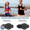 VUP Running Armband 360°Rotatable for iPhone 16/15/14/13/Pro Max/Pro/Mini/12/11/SE/Xs/XR/X/8/7/Plus, Fits All 4-6.7 Inch Smartphones, with Key Holder Phone Armband for Running Hiking Biking (Black)