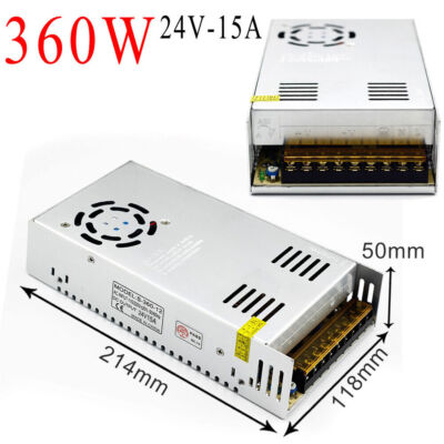 AC 110V-220V TO DC 5V 12V 24V Switch Power Supply Driver Adapter LED Strip Light