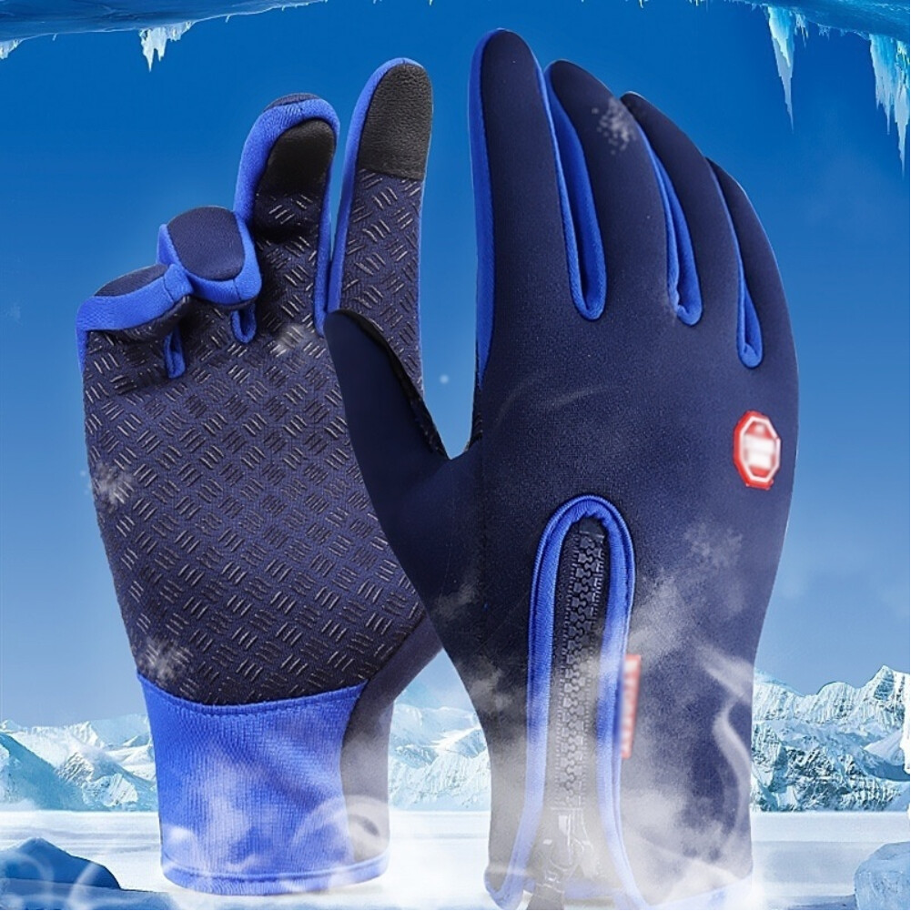 -10℃ Windproof Waterproof Winter Ski Thermal Gloves Touchscreen Snow Gloves