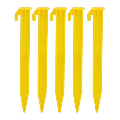 5PCS Nylon Peg Ground Nails Screw Nail Stakes For Frozen Soil Ice Surface
