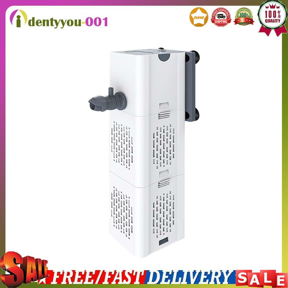 ZY-N61 4 in 1 Aquarium Luftsauerstoff Aquarium Filter Interne Pumpe (EU 6W)