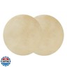 8.5/12 inch Buffalo Leather Drum Head 2pcs, Long-lasting and Consistent Sound for African Bongo Drums Accessory(12 inch)