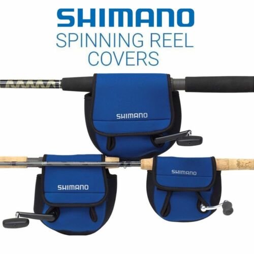 Shimano Spinning Reel Neoprene Protective Cover Pouch Bag - Sizes 500-14000 