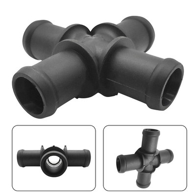 For Mini For Cooper High Quality Front 4-Way Expansion Tank Distribution Black