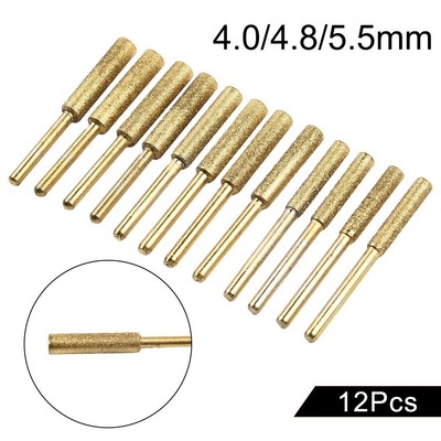 Diamond Chainsaw Sharpener Burr Grinding Head High Hardness Replacement