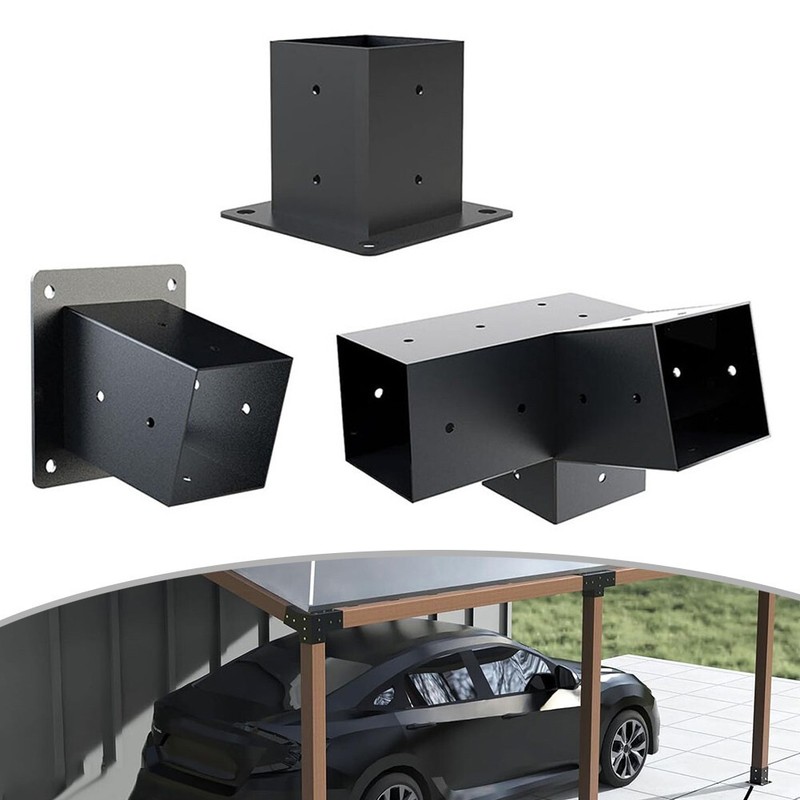 Options De Conception Flexible Avec Ces Supports De Pergola 3 Voies Ou Unidirect