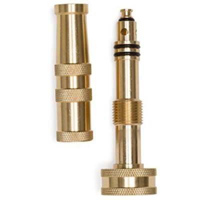 Nozzle Pressure Spray Kits Brass Garden Hose Heavy Duty Metal Nozzle