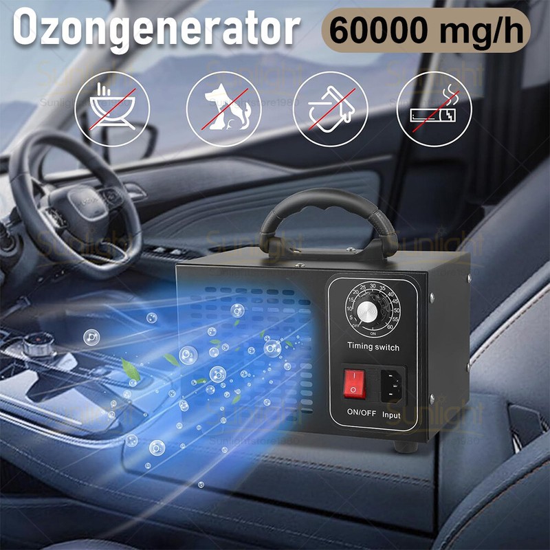 60000mg/H Ozongenerator Ozonisator O3 Ozon Luftreiniger OzongerÃ¤T Bausanierung