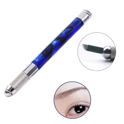 4x New Semipermanent Manual Cosmetic Tattoo Eyebrow Pen Microblading Tool