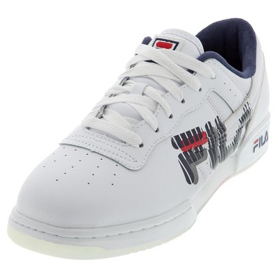 Мужские кроссовки Fila Original Fitness Graphic White/Fila Navy/Fila Red (1FM00700 125)