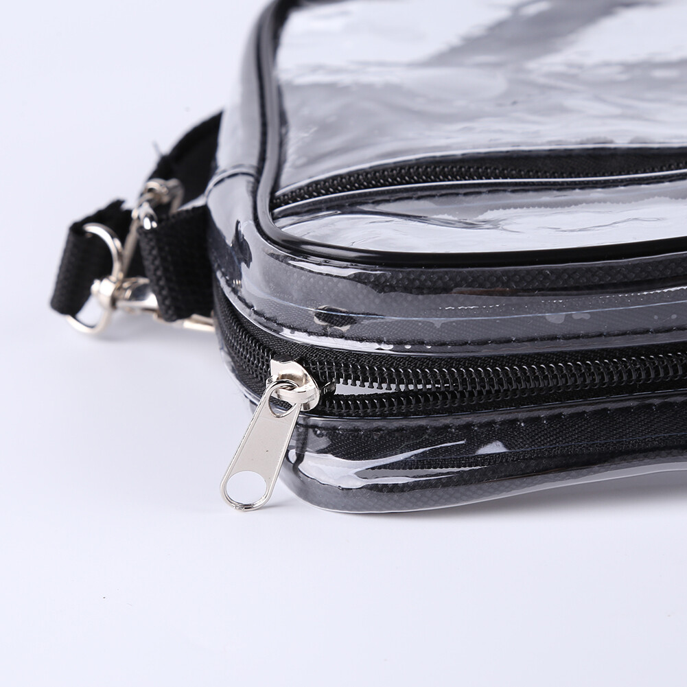 Unisex Fashion Transparent Small Shoulder Bag Casual Travel Beach Messenger Bags