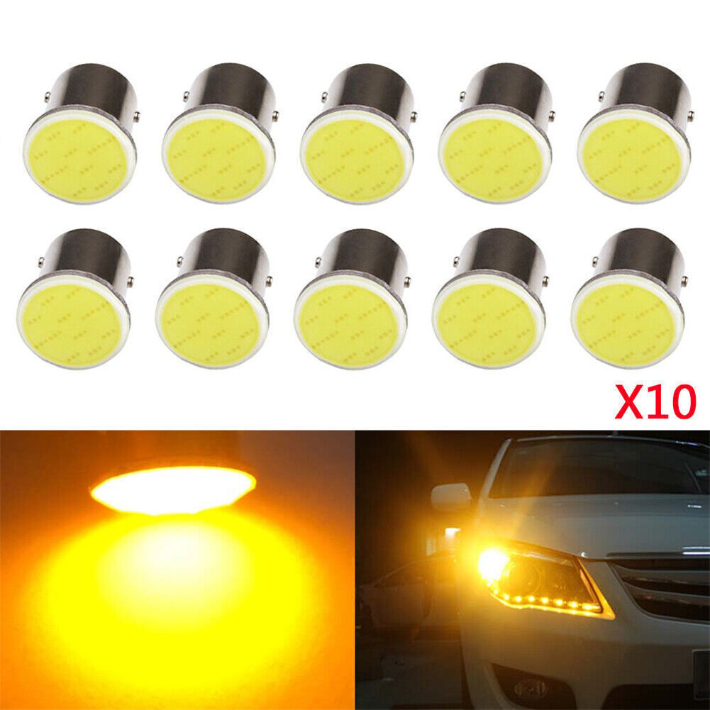 10 White LED Tail Light Passenger Side Taillamp Brake Stop Light Bulbs
