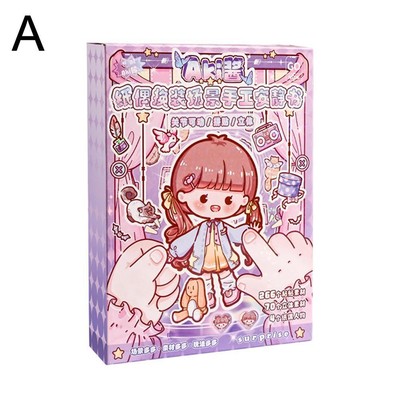 Dress Up Scene Fun DIY Notebook Materials;