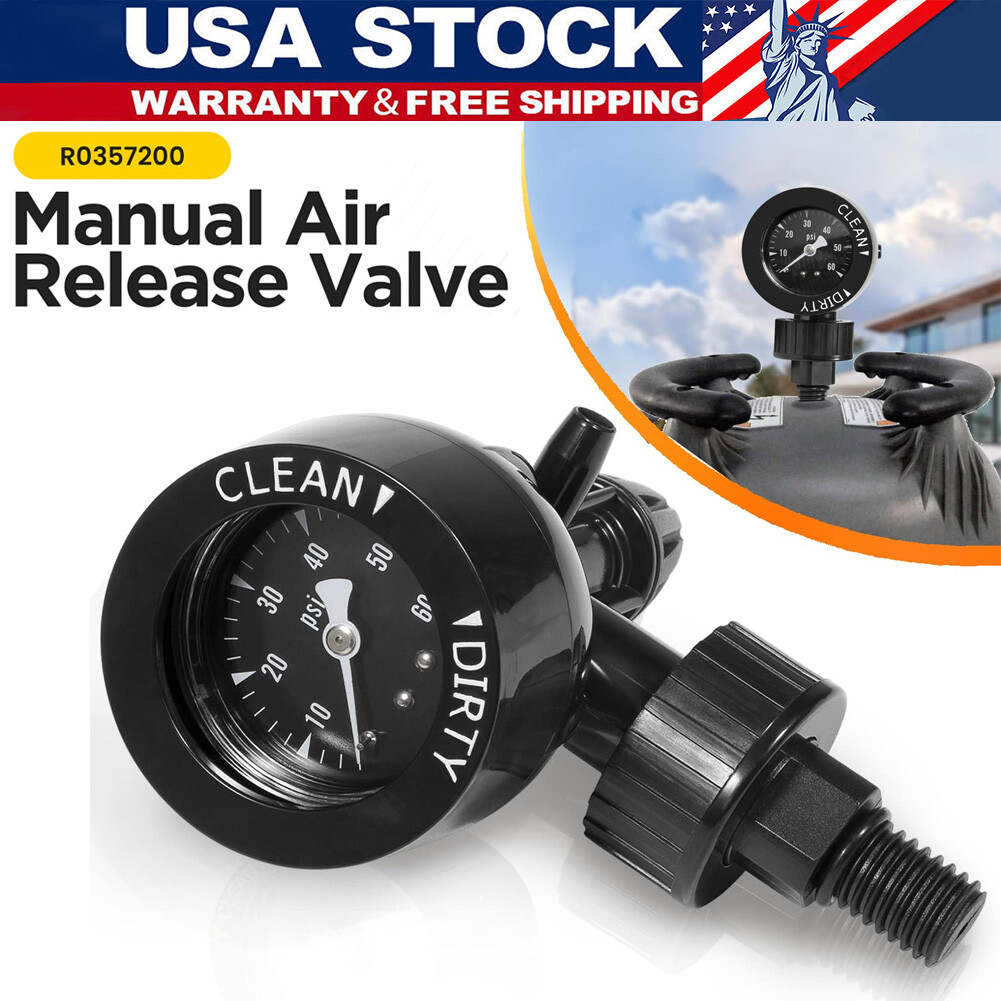 ari  ♡*.+゜ for Zodiac Jandy Filter Pressure Gauge Air Relief Release