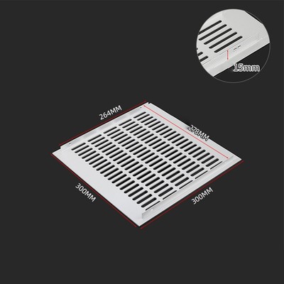 Efficient and Practical Aluminum Alloy Perforated Sheet Ventilation Grille