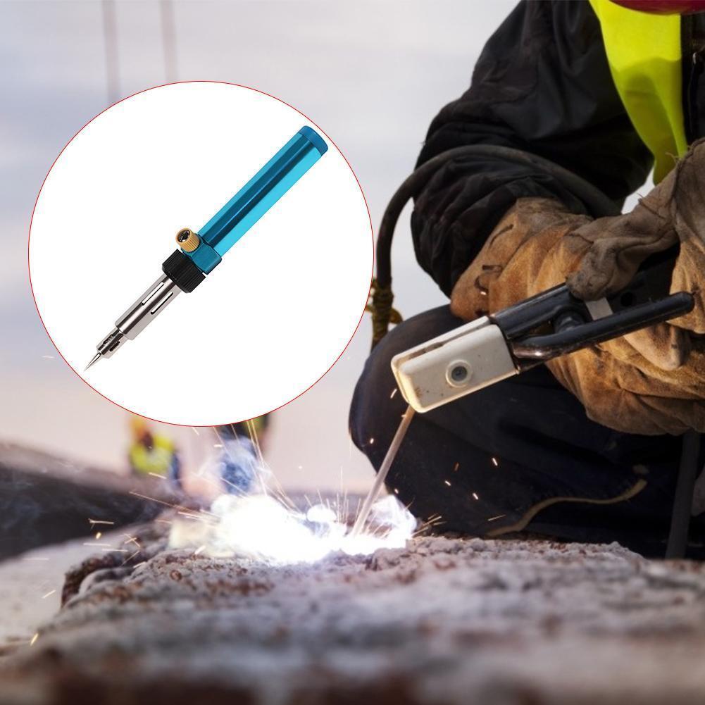 7ml Butane Gas Cordless Soldering Iron Blow Torch Welding Pen Repair Hand Tools