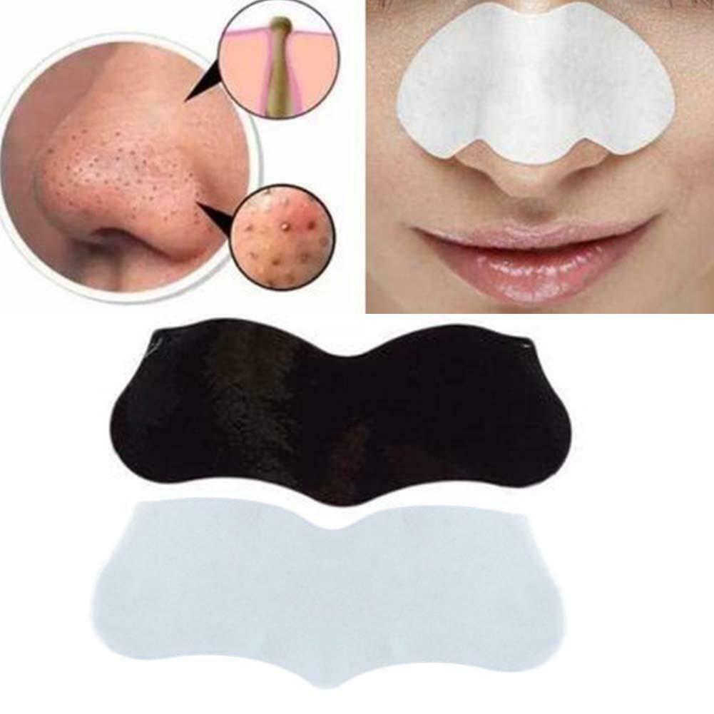 10PCS SMOOTH NOSE PORE STRIPS MITESSER AKNE ANTI PICKEL NASE U8E7 PAD STRIP X7M6