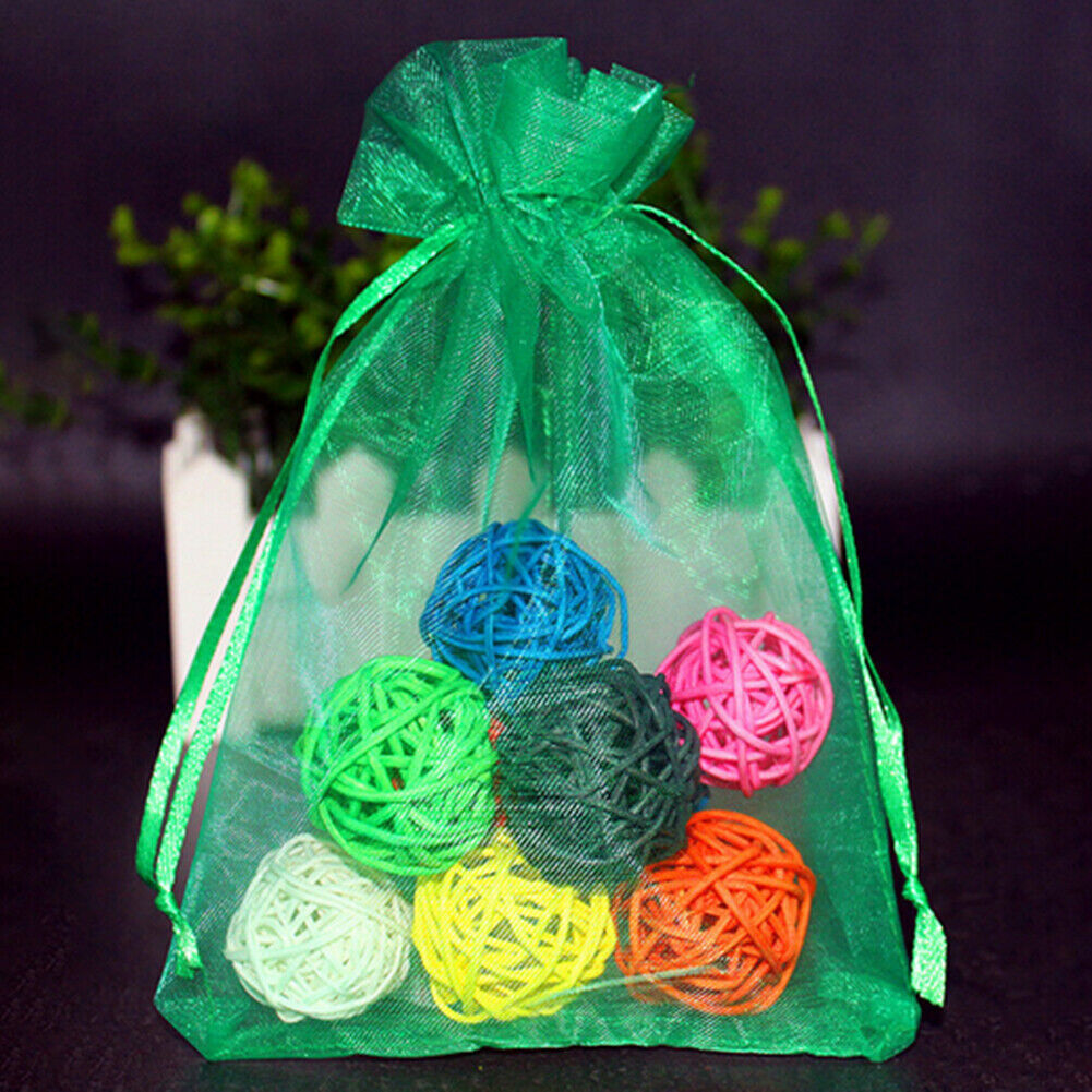 Sacchetti Rete Per Frutta E Verdura - 100 Pezzi Riutilizzabili Con Fibbia - Ideali Per Conservazione E Trasporto