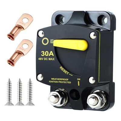 For Power Surges Circuit Breaker 12V-48V Circuit Breaker Wide Application Range