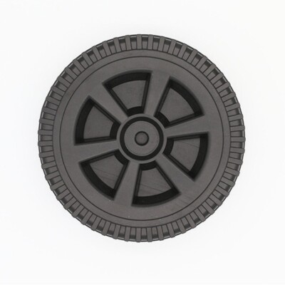 1 Pcs Grill Wheel 463370516 Charcoal Easy Installation For 7 Inch Wheel