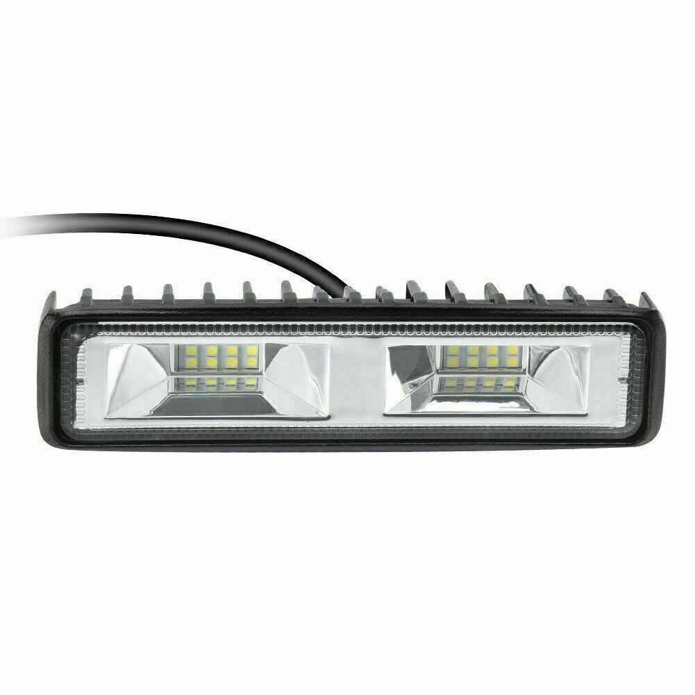 2x 48W LED Work Light Bar Flood Spot Lights Driving Lamp Offroad Car SUV 12V UK