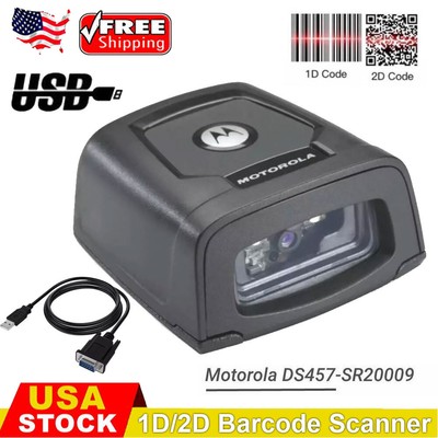 Motorola Zebra DS457-SR USB Fixed Mount Barcode Scanner Reader DS457-SR20009 US