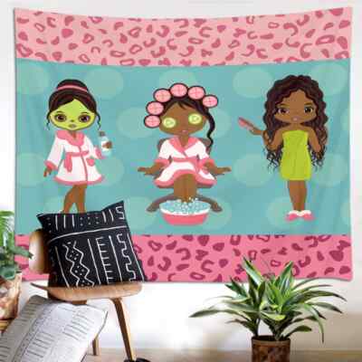Healthy Cucumber Mask 3D Wall Hang Cloth Tapestry Fabric Decorations Decor