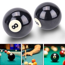 Training Pool Table Billiard Ball Resin Number 8 Normal ...