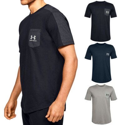 

Мужская футболка Under Armour UA Sportstyle Pocket с коротким рукавом и графикой 1351572, 1351572