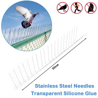 5M 10x Bird Pigeon Spikes Metal Wall Fence Deterrent Anti Perch Control Repeller