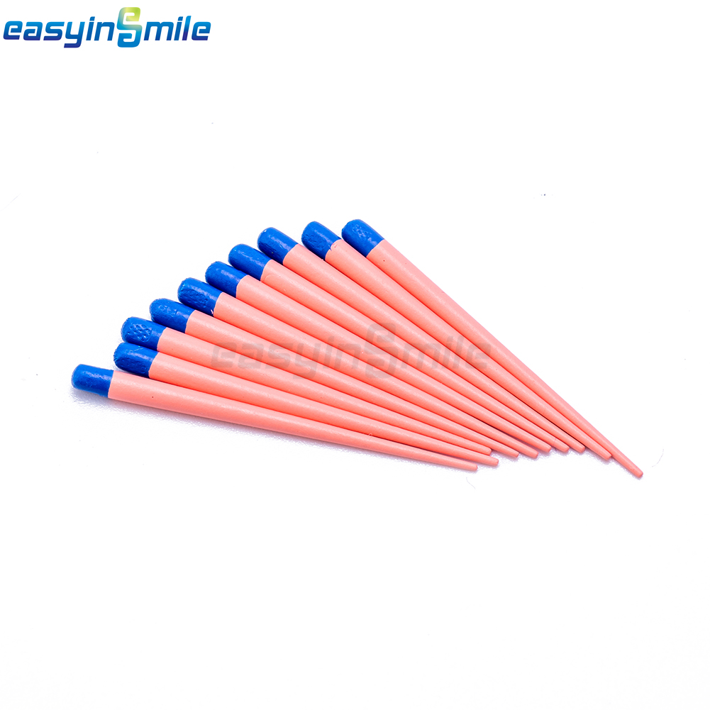 60/120 Pc Easyinsmile Dental Gutta Percha Points Endo.02/.04/.06 Taper 15#-80# 
