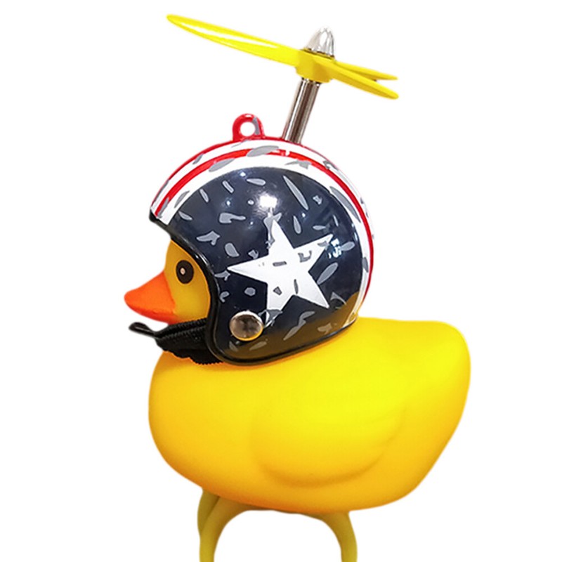 Propeller Yellow Duck Bike Bell Rubber Duck Bicycle Horn