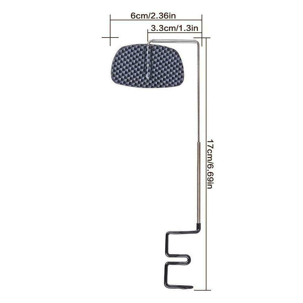 Bicycle Cycling Riding Mirror Helmet Mount Rearview Eyeglass View Rear U5Q0