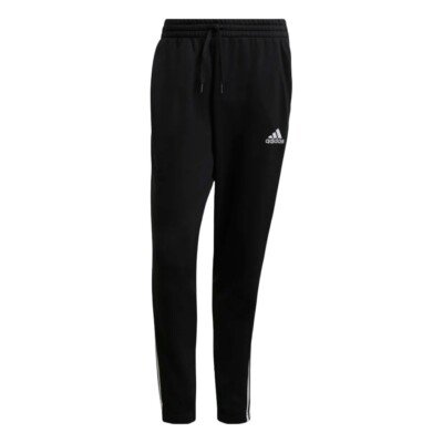 Adidas Мужские джоггеры French Terry Tapered Cuff Essentials 3 Stripes Gym Pants