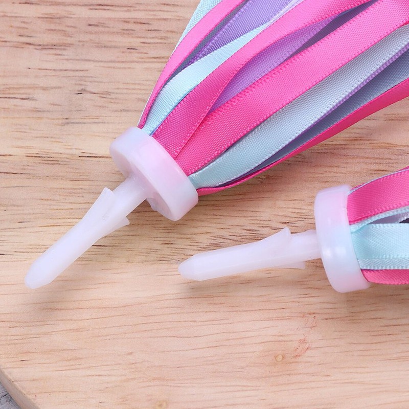Kids Colorful Streamers Scooter Bike Handlebars Streamers Tassel Ribbons For Kid