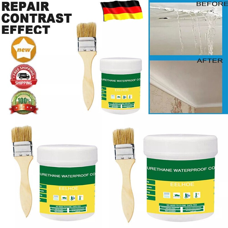Sealant Waterproof Glue Invisible Mighty Repair Leak-Proof Coating For Home Roof
